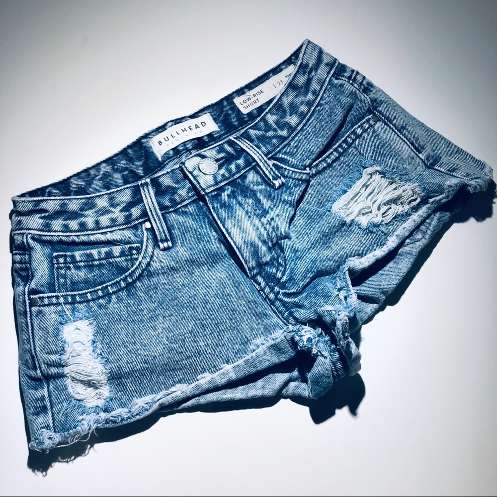 BULLHEAD DENIM CO. Low Rise Short Size 23